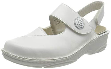 Berkemann Damen Helene Geschlossene Sandalen, Weiß (Weiß 130), 2/3 EU im Sale